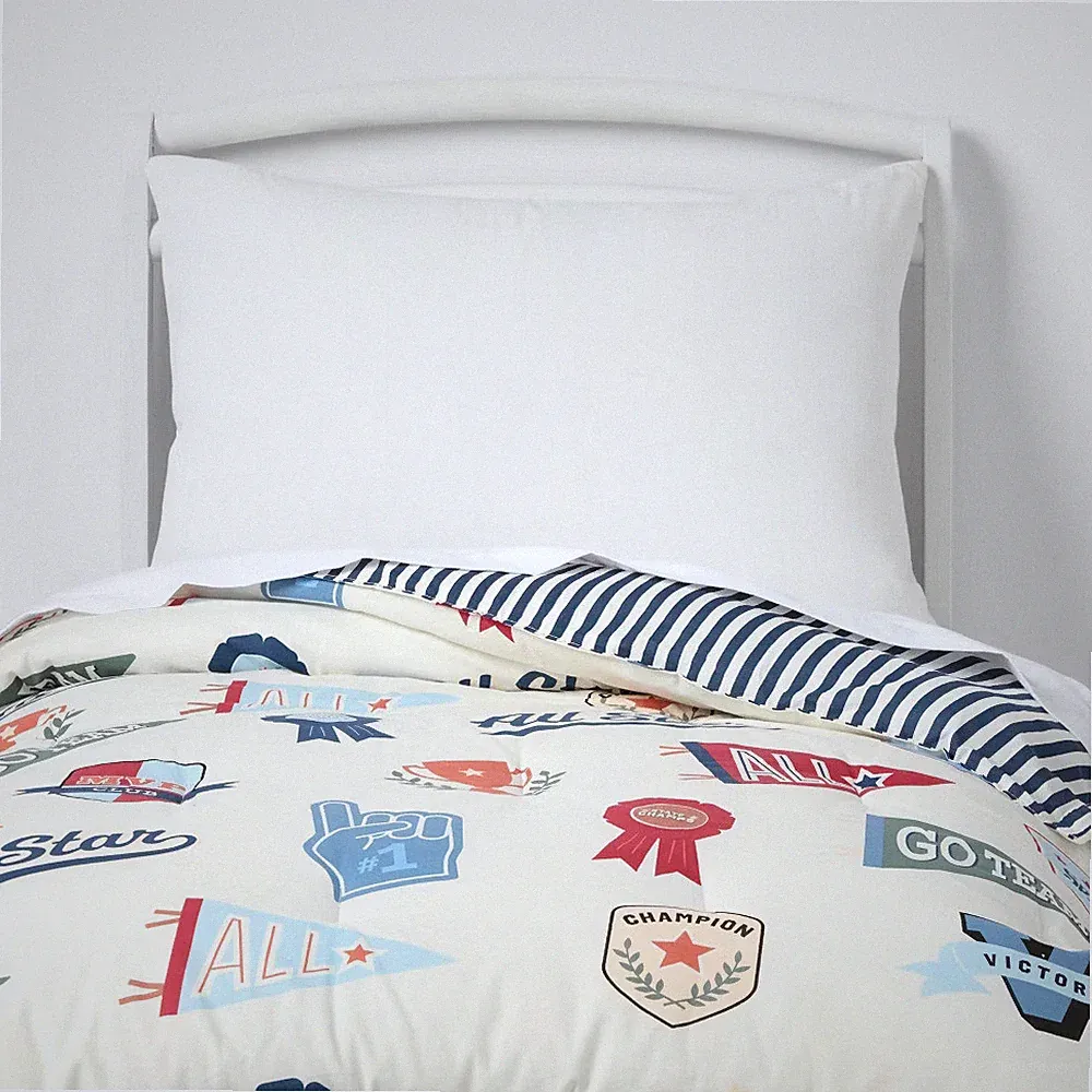 3pc Full/Queen All Star Sports Kids' Comforter Bedding Set - Pillowfort