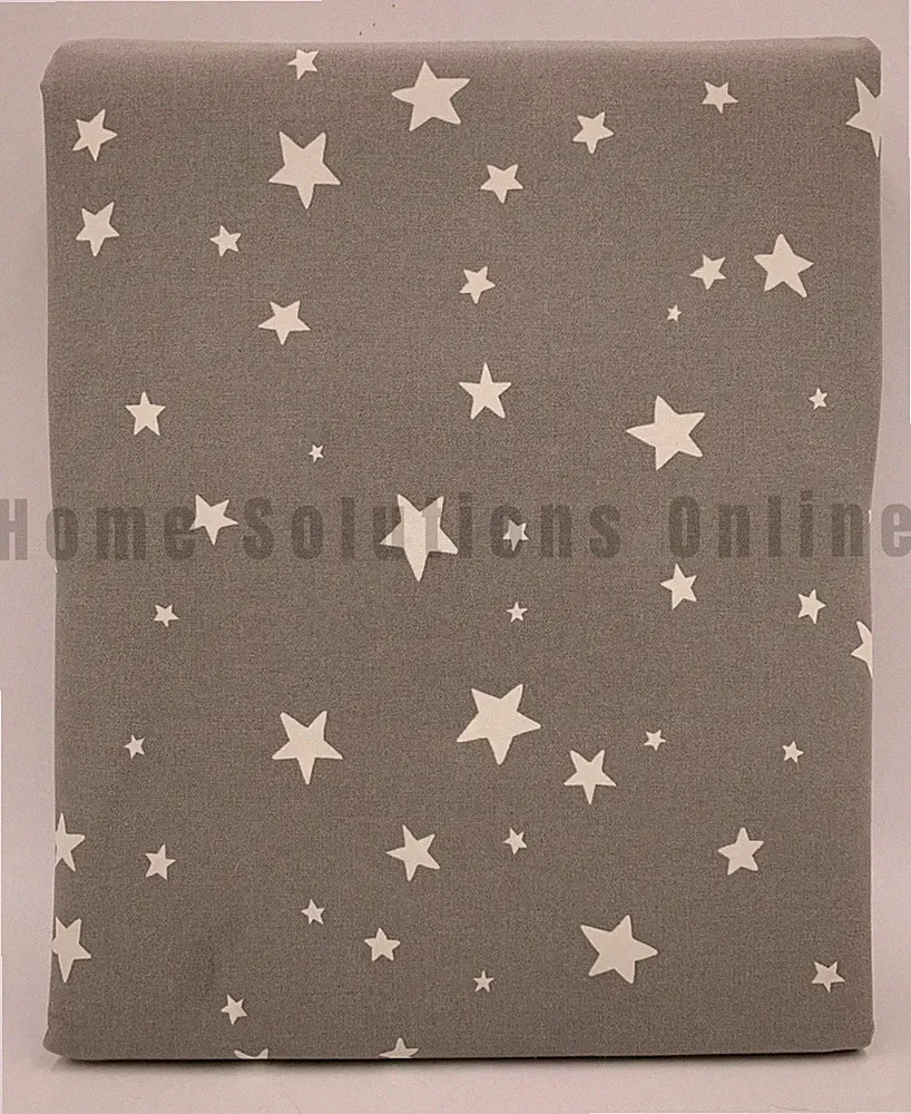 Pottery Barn Kids Shining Star Glow in Dark Cotton Duvet Gray Full Queen #8900A