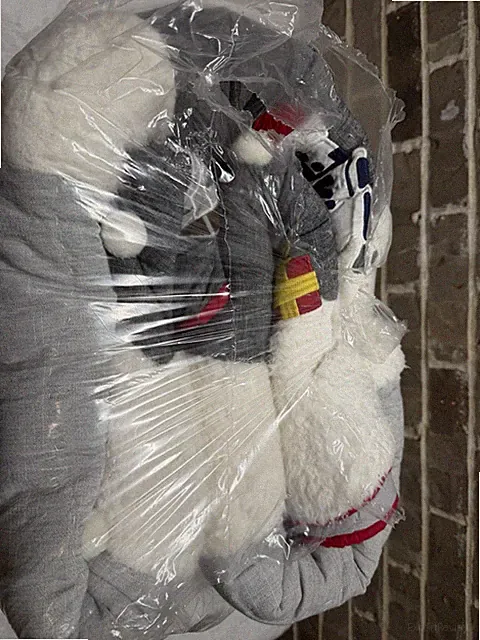 Pottery Barn Kids Star Wars Holiday Comforter Gray Full Queen Size Christmas NEW