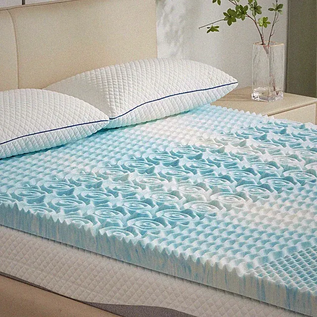 SINWEEK Mattress Topper Memory Foam Mattress Topper 2 Inch Queen Soft Mattres...