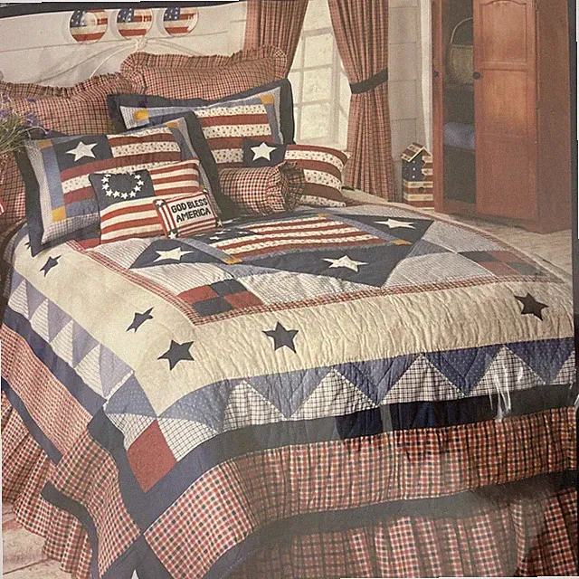 Star Spangle Twin Quilt New From JCPenney Home Collection