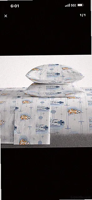 Star Wars Sheet set Queen size
