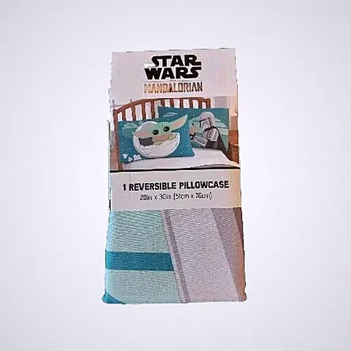 Star Wars The Mandalorian Reversible Pillowcase 20x30 (51cmx76cm)